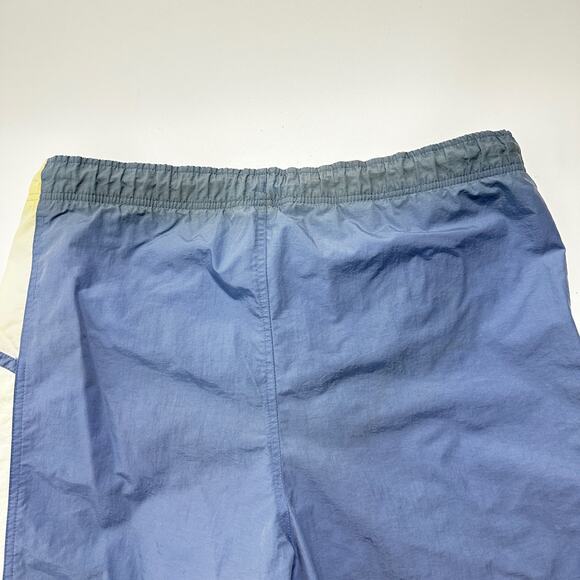 Sand n Sun Swim Board Shorts Men Size M Blue Mesh Lined STAINED WAIST BAND - Picture 10 of 10